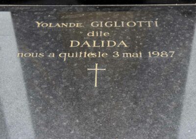 Tombe Dalida